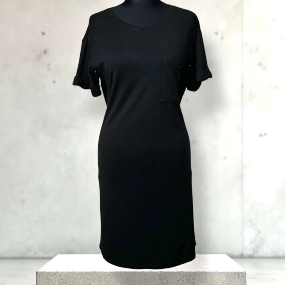 A Pea in the Pod Nursing  MaternityT-Shirt Dress‎ Sblack Women's Size Medium